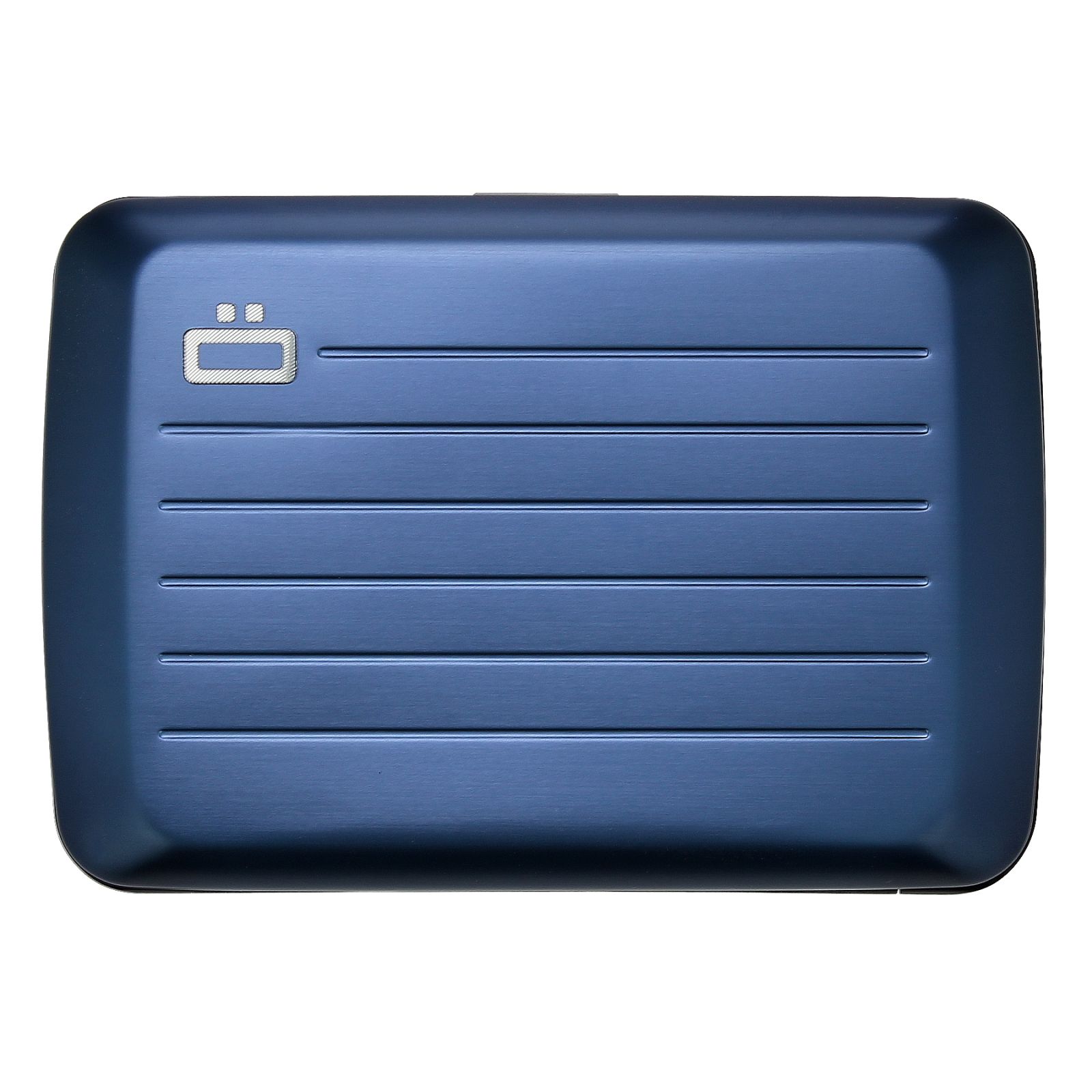 OGON Aluminum Wallet Smart Case V2.0 - Navy Blue